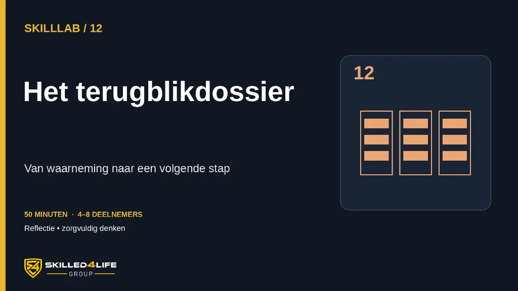 [S4L-LAB-12] SkillLab — Het terugblikdossier